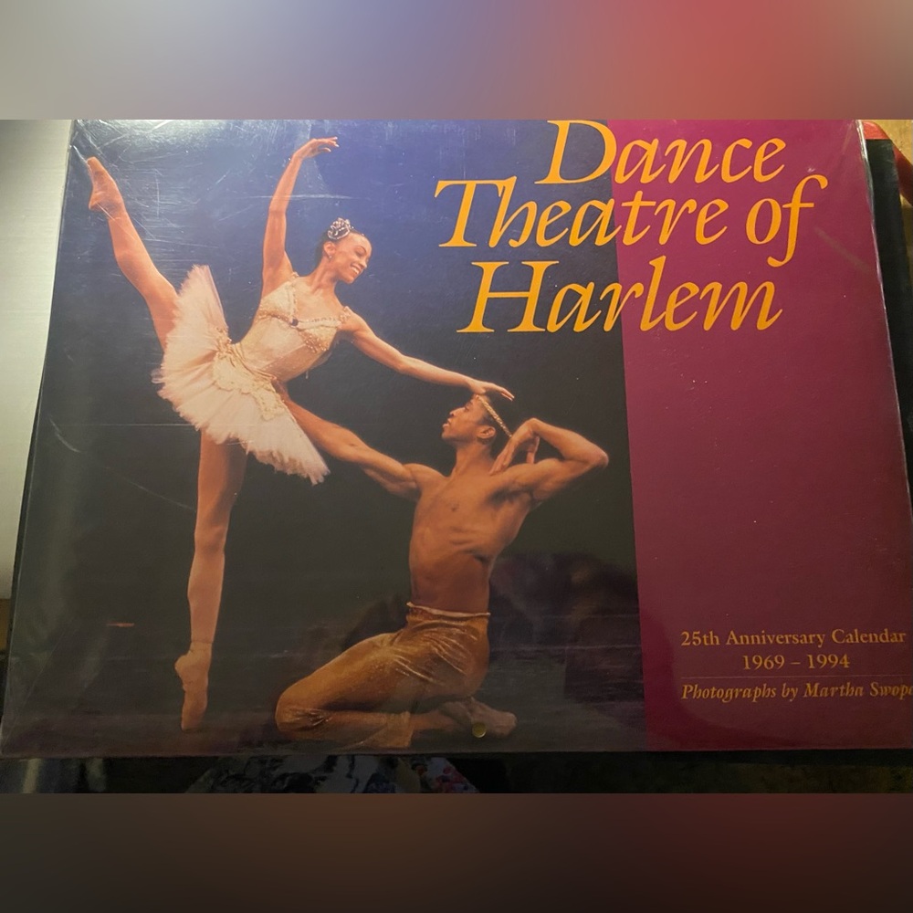 Vtge Rare 1994 Dance Theatre Of Harlem 25th Anniversary Calendar Sealed Unopened - Picture 8 of 8